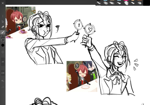 Just Some Doodlies (ft. Thoughts I Had With @ofgoatsandmagicks On Twitter)