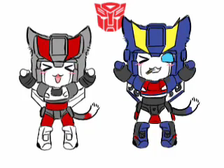 deathcomes4u:  love-bobothecat:youtube by jinosan  *squeak, SQUEAK, squeak*NYA!