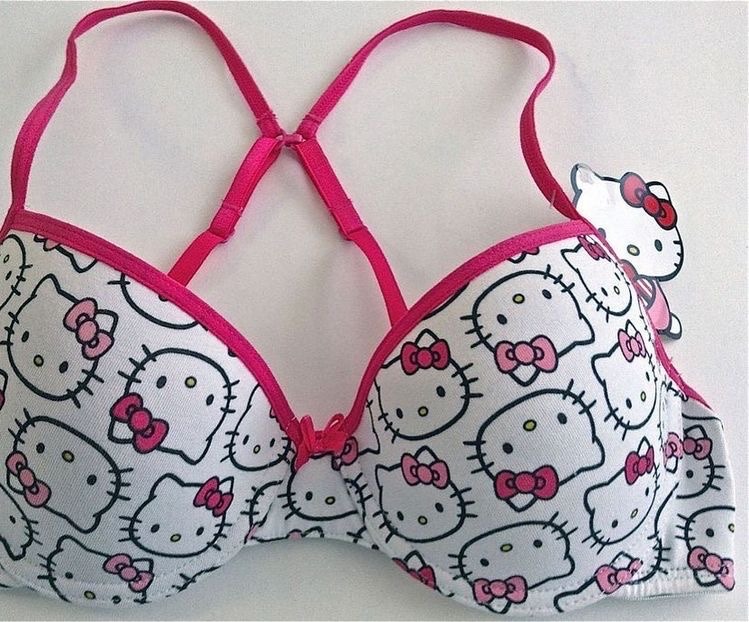 on Tumblr: hello kitty bras ˚ʚ♡ɞ˚