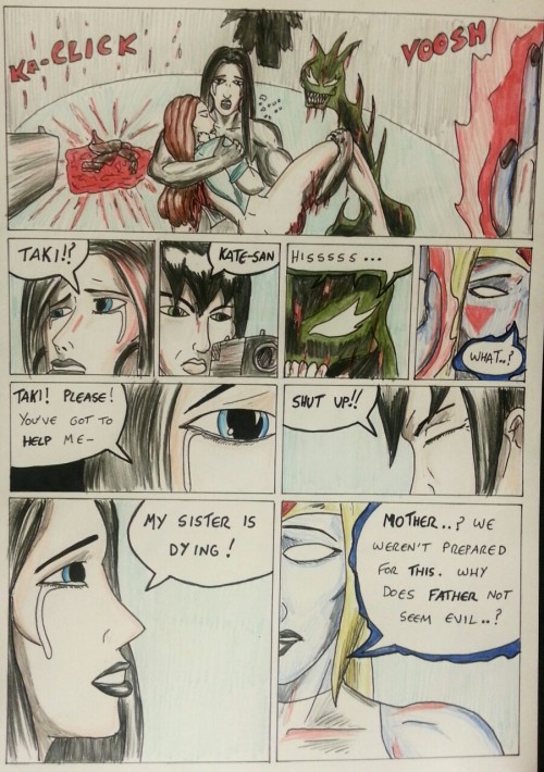 Kate Five vs Symbiote comic Page 108  I cannot porn pictures