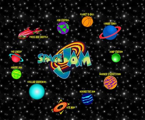 rhydonmyhardon:  and in case you didnt know the original fully operational 1996 Space Jam webpage is still up and out of this world