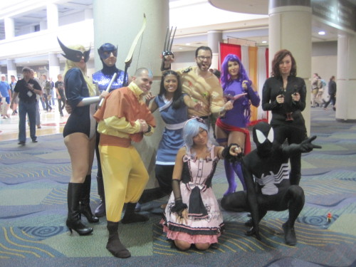 A lovely crossover of cosplayers at Megacon!