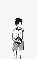ryokuryus:  young kuroo being a loser from HQ29 and HQ32 