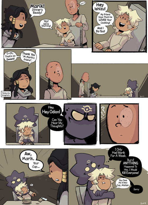 thewittyphantom: kamydrawstuffs: A-Friend Of The Dark- Overprotective Previous Another adorable comi