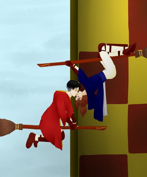 Hanji Often Flirts With Levi Before Quidditch Matches In Order To Distract Him. This Time He Just Couldnt