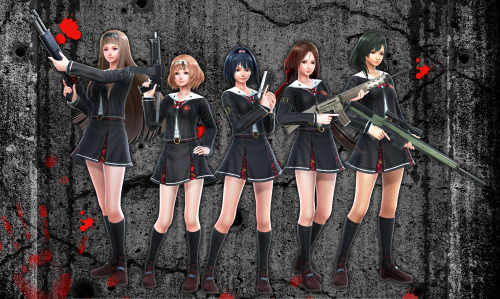 Schoolgirl Zombie Hunter, a PS4 Action Shooter in Onechanbara’s World, AnnouncedD3 Publisher announc