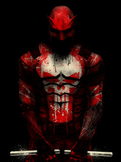 xombiedirge:  Daredevil vs Punisher ‘VS’