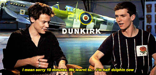 thedailystyles:Dunkirk interviews - Harry Styles and Fionn Whitehead