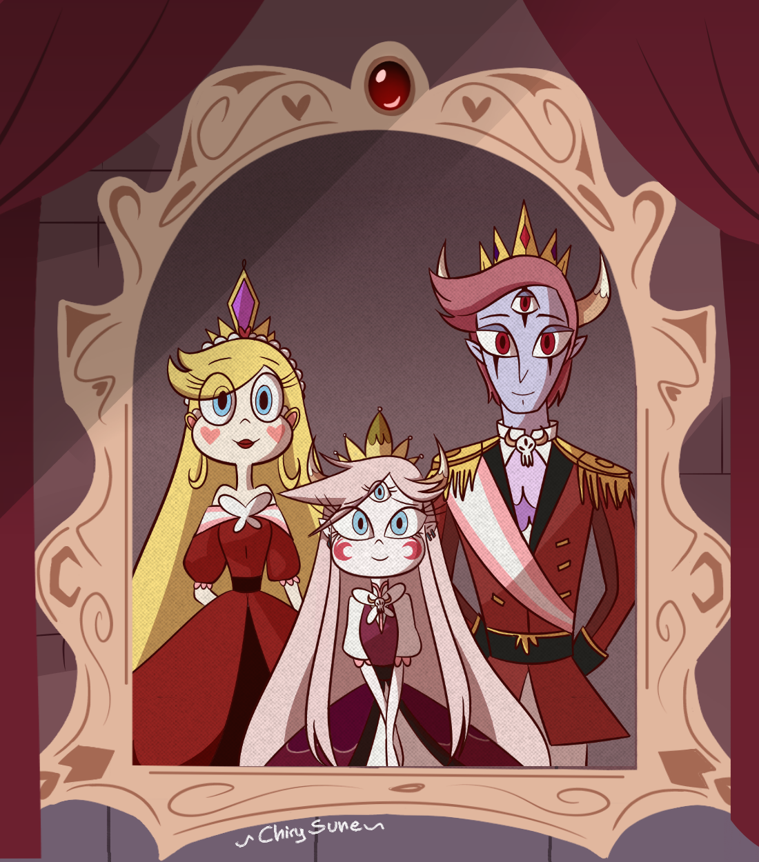 chirysune:  Royal portrait