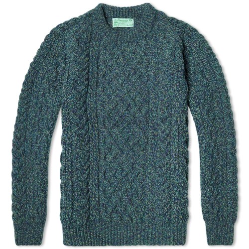 Inverallan 1A Heather Blend Cable Crew $160 USD want!www.endclothing.com/brands/inverallan/in