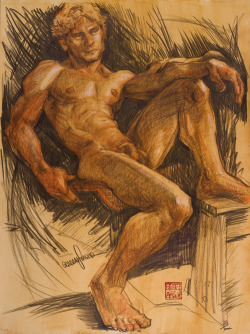 gaytimespast1940: bloghqualls:  Graham Smith - Illustration   K 