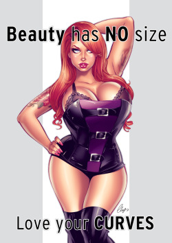 lunarblack:  Beauty has NO size by *Elias-Chatzoudis