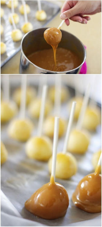 doityourselfproject: DIY Mini Caramel Apples