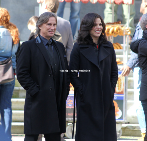 rumplestiltskin:Robert Carlyle &amp; Lana Parrilla to film OUAT on 3/28/2016 [these two were the