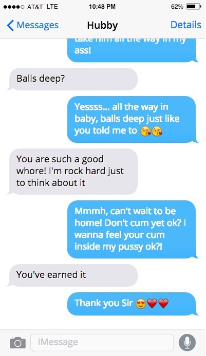 Porn photo morningwhore:  Texts she sends me when she