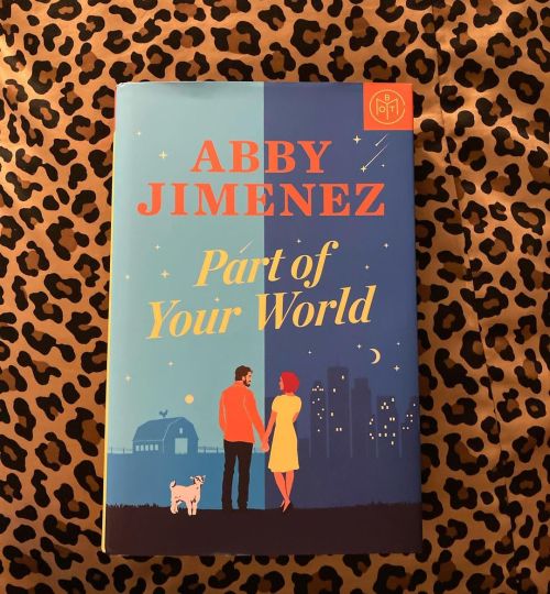 #Book 17 in the #22booksin2022 #challenge is #PartOfYourWorld by #AbbyJimenez - a modern day take on