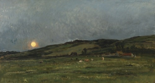 cimmerianweathers: Landscape with Cows, by Charles-François Daubigny, undated (19th cent