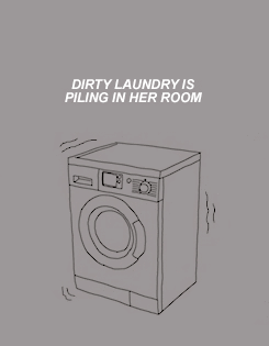 babesargent: dirty laundry, all time low