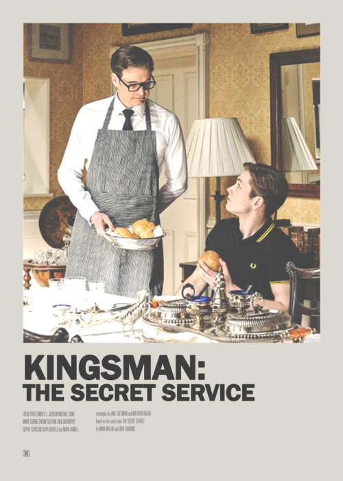 theearlofgrey: Kingsman: The Secret Service Minimal Movie Poster