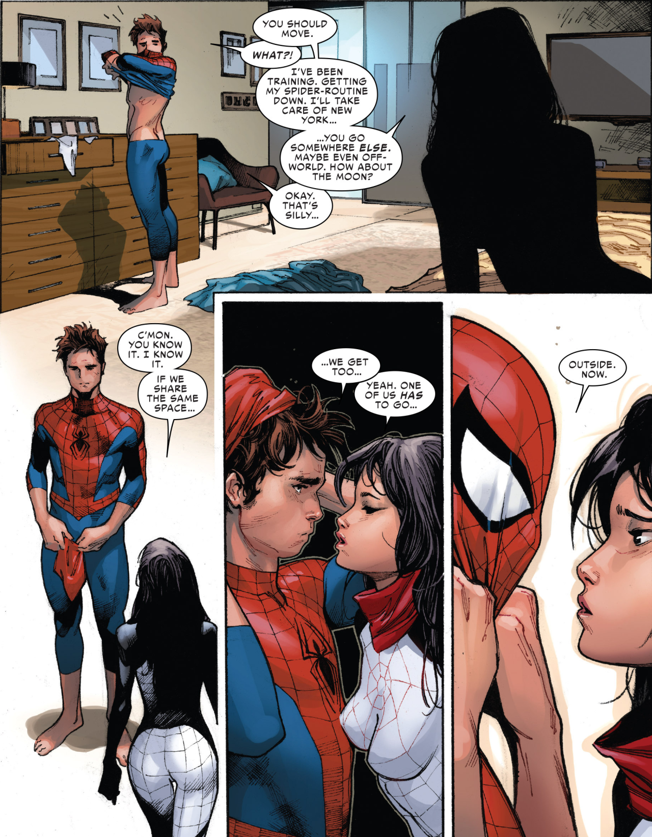 superhodie: Peter and Cindy Moon  Amazing Spider-Man #9  