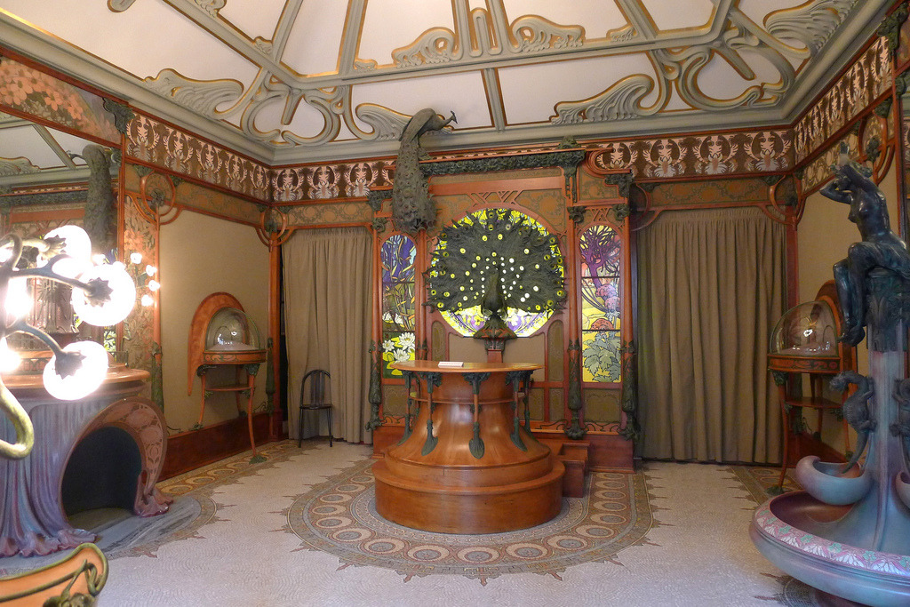 un-monde-de-papier:   Musée Carnavalet, Paris: le décor de l'ancienne bijouterie