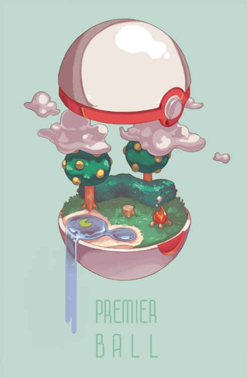 pokéballs interiors by Shattered Earth