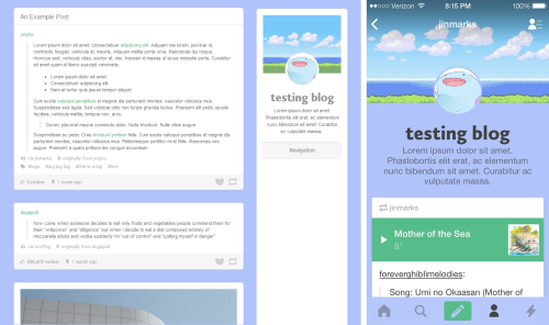 tukut:Hybrid Theme by TukutCode | Features (under the cut) | Static previewI was super inspired when
