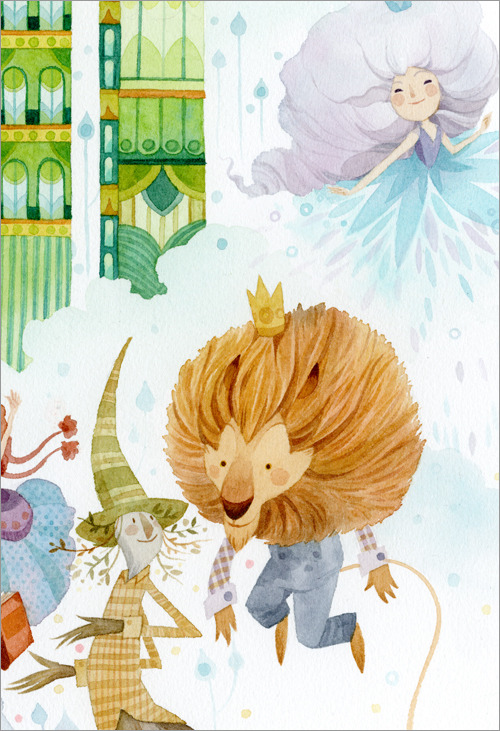 lohrien:  Illustrations by Lorena Alvarez 