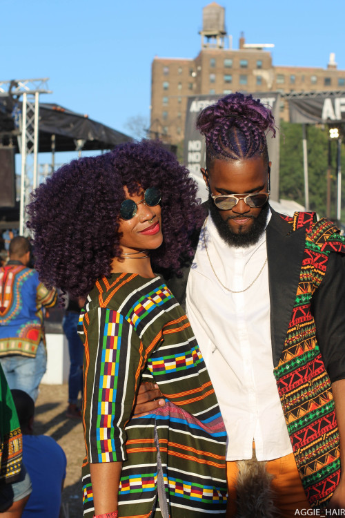 aggienes:  Purples of Afropunk 2016 by Aggie_nes (IG) Aggie_hair (IG) Aggienes (Tumblr) Please tag models  @lets-tumblee 
