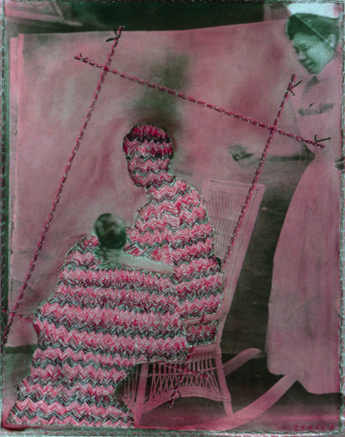 arpeggia:Melissa Zexter - Embroidered Portraits