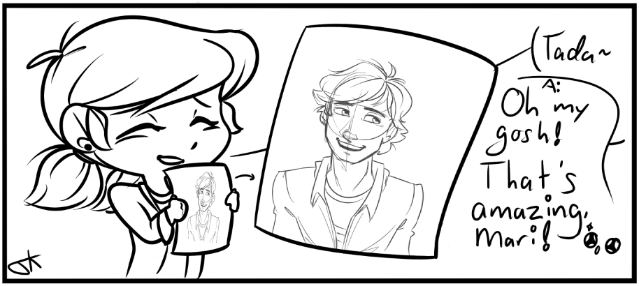 hopeandheir:  @interrogationlights this request was so cute what the hECK  Text