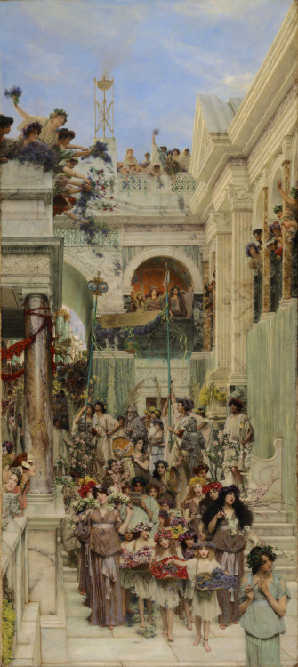 Spring by Sir Lawrence Alma Tadema