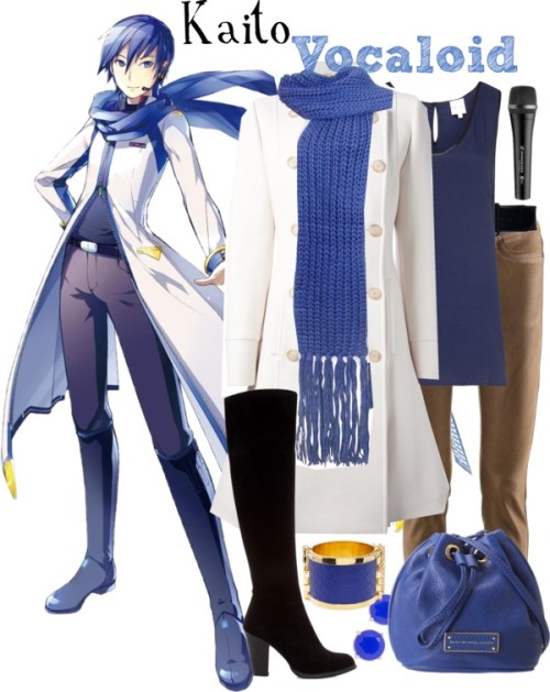 tassienerdcloset:  [Vocaloid] Kaito by kristent981 featuring blue earrings