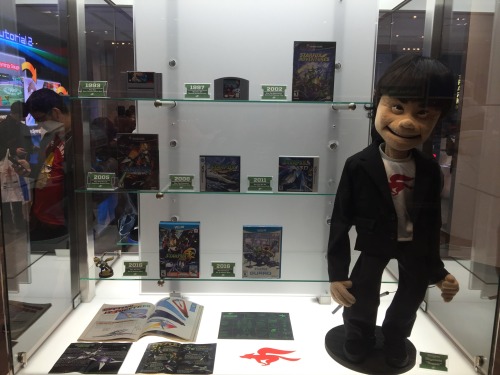 maskedkitsune: Star Fox puppets on display at Nintendo NY