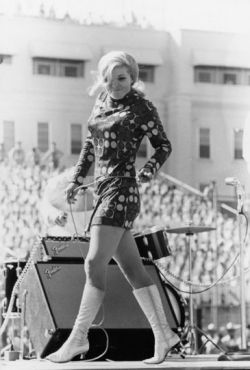 beatnikdaddio:Candy Barr performs on stage