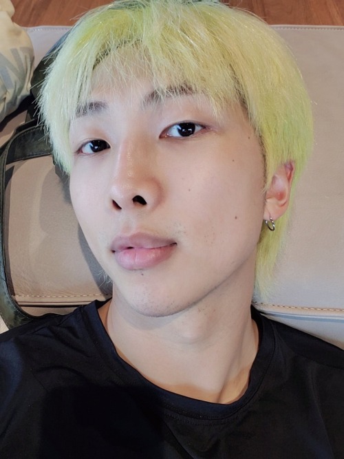 My Girl Dinner Is Namjoon With Stubble.