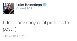 5secondsofsummer-fanpage:  Luke Tumblr Boy Hemmings.  frfr