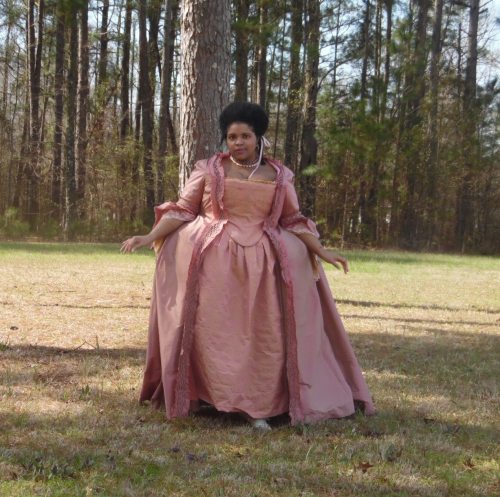 sweetteakisses:just in time for season 2 of Bridgerton my Queen Charlotte dress is done. The dress w
