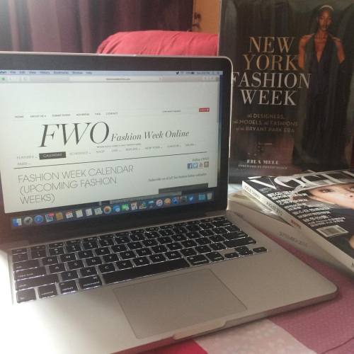My room is taken by Vogue, New York Fashion Week preparation and….. addition to my Apple family, Cla