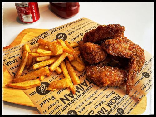 Korean Wings Combo, Gdous Juicy Chicken, Spadina Ave, Chinatown, Toronto, Ontario #toronto #chinatow