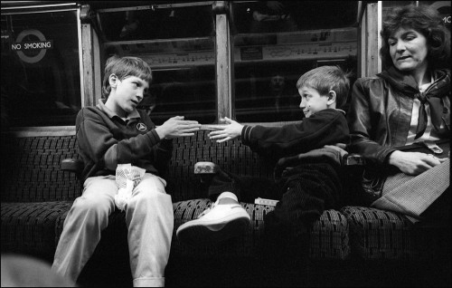 c86:Down the Tube Travellers on the London Underground 1987–1990Photography by Paul Baldesare