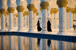 unrar:    United Arab Emirates, Abu Dhabi. Newly built Grand Sheikh Zayed bin Sultan mosque. 2008, Stuart Franklin.  