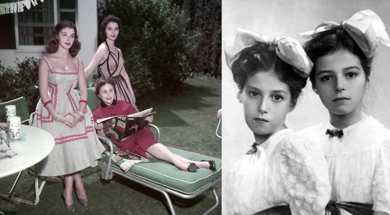 bloodyredcarpet:  On this day in 1932, twin girls were born in Sardinia, Italy…they