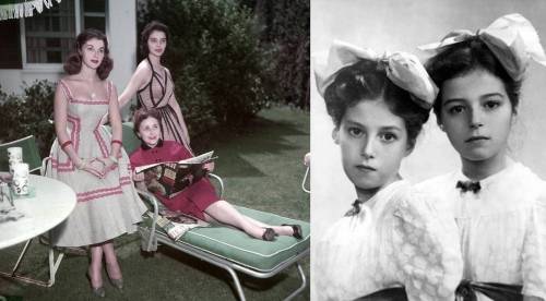 bloodyredcarpet:  On this day in 1932, twin girls were born in Sardinia, Italy…they dreamed of stardom, worked with the best, married their “princes” and captured movie-goers hearts. Tanti auguri a Anna Maria & Maria Luisa Pierangeli...known