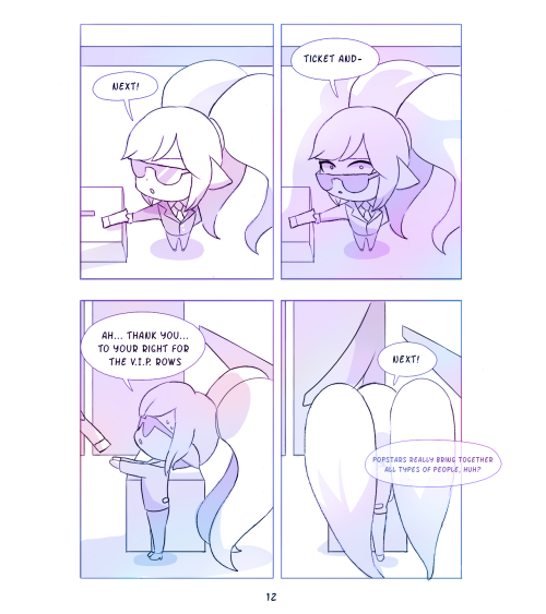 Performance! Part 3, Pages 11 - 14More of my silly Ahri x Thresh comic pages / parts here