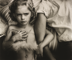 hauntedbystorytelling:    Sally Mann :: Jessie Bites, 1985, from ‘Immediate Family’  more [+] by this photographer   