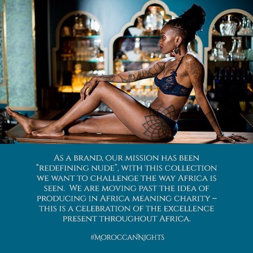 The #MoroccanNights collection

PREORDER available now on nubianskin.com 30B - 38G

The first of the Nubian Skin limited edition Africa Collection. Inspired by and made in Africa. 
Model: @moniasse_artist_muse 
Makeup: @chanelambrose
Photographer: @paulcreativ
Producer: @mrcwalker
Videographer: @mrdyeboah 
Creative Director: @itsadehassan #moroccannights