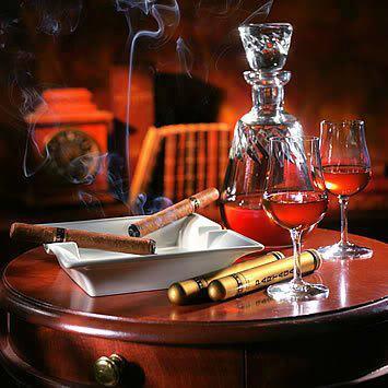 Cigars and Rum, an F&K tradition