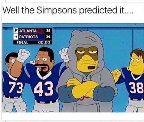 They done it again. #thesimpsons #wtf #funny #comedy #anime #cartoon #superbowl #patriotsvsfalcons
