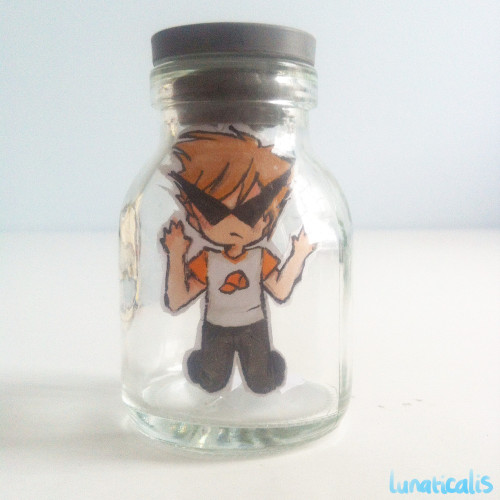  lunaticalis:I AM BRINGING THIS JAR OF DIRK THING BACK   IT HAS BEEN A WHILE